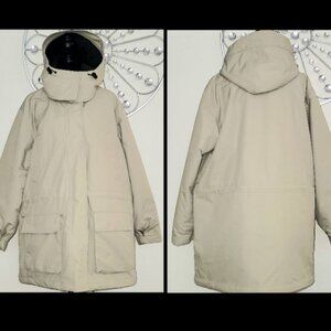 Lands' End Polartec Fleece Lined Parka Large